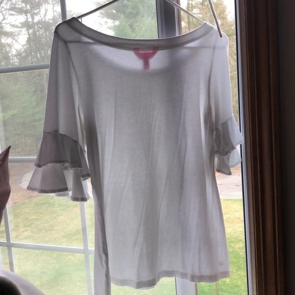 Lily Pulitzer White top - Picture 2 of 2